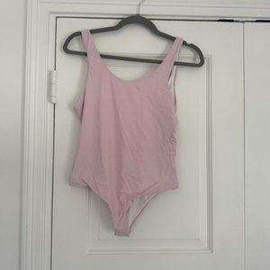 Reina Olga Pink One Piece Swimsuit Size M